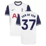 Günstige Tottenham Hotspur Van De Ven 37 Herrentrikot Heim 2024/25 Kurzarm