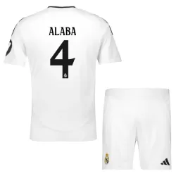 Günstige Real Madrid Alaba 4 Kindertrikot Heim 2024/25 Kurzarm Günstige Real Madrid Alaba 4 Kindertrikot Heim 2024/25 Kurzarm