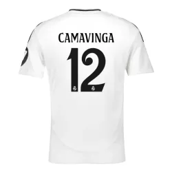 Günstige Real Madrid Camavinga 12 Herrentrikot Heim 2024/25 Kurzarm Günstige Real Madrid Camavinga 12 Herrentrikot Heim 2024/25 Kurzarm