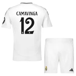Günstige Real Madrid Camavinga 12 Kindertrikot Heim 2024/25 Kurzarm Günstige Real Madrid Camavinga 12 Kindertrikot Heim 2024/25 Kurzarm