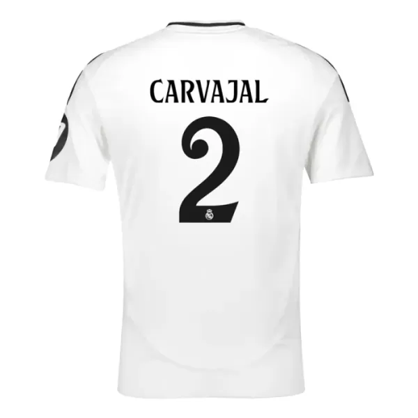 Günstige Real Madrid Carvajal 2 Kindertrikot Heim 2024/25 Kurzarm