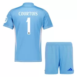 Günstige Real Madrid Courtois 1 Torwart Kindertrikot Heim 2024/25 Kurzarm Günstige Real Madrid Courtois 1 Torwart Kindertrikot Heim 2024/25 Kurzarm
