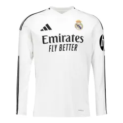 Günstige Real Madrid Kindertrikot Heim 2024/25 Langarm