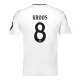 Günstige Real Madrid Kroos 8 Kindertrikot Heim 2024/25 Kurzarm