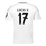 Günstige Real Madrid Lucas V. 17 Herrentrikot Heim 2024/25 Kurzarm
