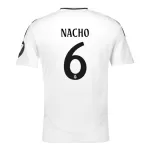 Günstige Real Madrid Nacho 6 Herrentrikot Heim 2024/25 Kurzarm