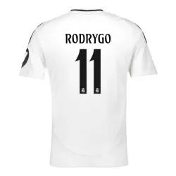 Günstige Real Madrid Rodrygo 11 Herrentrikot Heim 2024/25 Kurzarm Günstige Real Madrid Rodrygo 11 Herrentrikot Heim 2024/25 Kurzarm