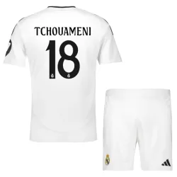 Günstige Real Madrid Tchouameni 18 Kindertrikot Heim 2024/25 Kurzarm Günstige Real Madrid Tchouameni 18 Kindertrikot Heim 2024/25 Kurzarm