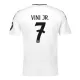 Günstige Real Madrid Vini JR 7 Kindertrikot Heim 2024/25 Kurzarm