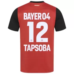 Günstige Bayer 04 Leverkusen Edmond Tapsoba 12 Herrentrikot Heim 2024/25 Kurzarm Günstige Bayer 04 Leverkusen Edmond Tapsoba 12 Herrentrikot Heim 2024/25 Kurzarm