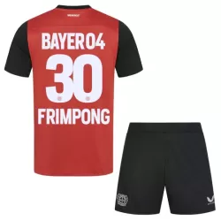 Günstige Bayer 04 Leverkusen Jeremie Frimpong 30 Kindertrikot Heim 2024/25 Kurzarm Günstige Bayer 04 Leverkusen Jeremie Frimpong 30 Kindertrikot Heim 2024/25 Kurzarm