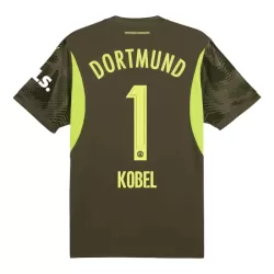 Günstige Borussia Dortmund Kobel 1 Torwart Kindertrikot Auswärts 2024/25 Kurzarm
