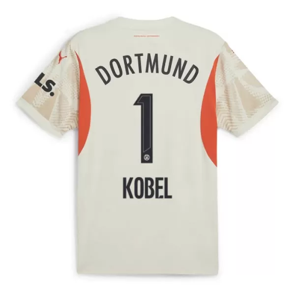 Günstige Borussia Dortmund Kobel 1 Torwart Kindertrikot Heim 2024/25 Kurzarm