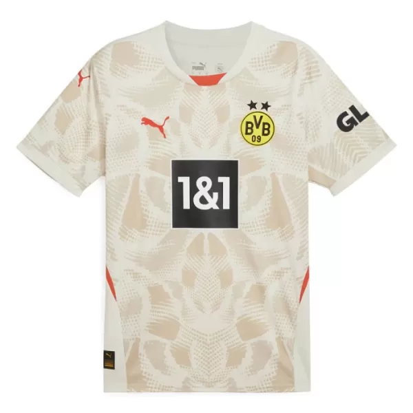 Günstige Borussia Dortmund Kobel 1 Torwart Kindertrikot Heim 2024/25 Kurzarm
