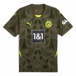 Günstige Borussia Dortmund Torwart Kindertrikot Auswärts 2024/25 Kurzarm