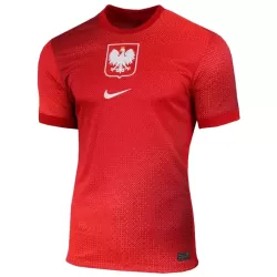 Günstige Polen Lewandowski 9 Herrentrikot Auswärts EURO 2024 Kurzarm