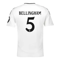 Günstige Real Madrid Bellingham 5 Herrentrikot Heim 2024/25 Kurzarm Günstige Real Madrid Bellingham 5 Herrentrikot Heim 2024/25 Kurzarm
