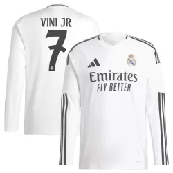 Günstige Real Madrid Vini JR 7 Herrentrikot Heim 2024/25 Langarm Günstige Real Madrid Vini JR 7 Herrentrikot Heim 2024/25 Langarm