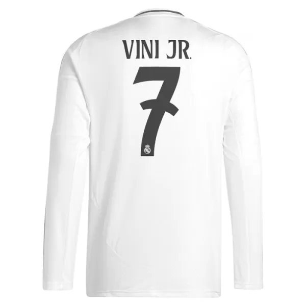 Günstige Real Madrid Vini JR 7 Herrentrikot Heim 2024/25 Langarm