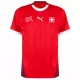 Günstige Schweiz Xhaka 10 Herrentrikot Heim EURO 2024 Kurzarm