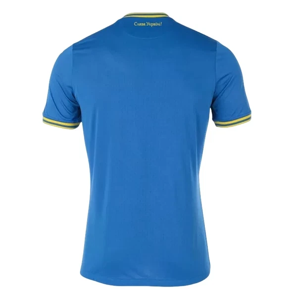 Günstige Ukraine Herrentrikot Auswärts EURO 2024 Kurzarm