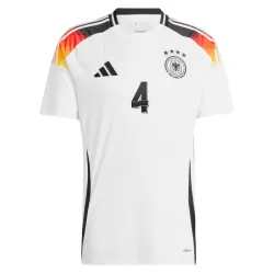 Günstige Deutschland Tah 4 Herrentrikot Heim EURO 2024 Kurzarm