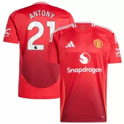 Günstige Manchester United Antony 21 Herrentrikot Heim 2024/25 Kurzarm Günstige Manchester United Antony 21 Herrentrikot Heim 2024/25 Kurzarm