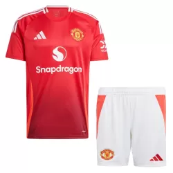 Günstige Manchester United Kindertrikot Heim 2024/25 Kurzarm Günstige Manchester United Kindertrikot Heim 2024/25 Kurzarm