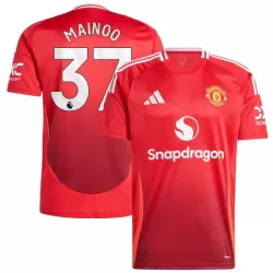Günstige Manchester United Mainoo 37 Herrentrikot Heim 2024/25 Kurzarm Günstige Manchester United Mainoo 37 Herrentrikot Heim 2024/25 Kurzarm