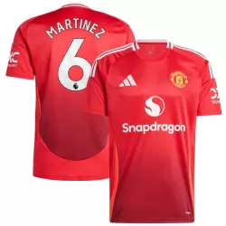 Günstige Manchester United Martinez 6 Herrentrikot Heim 2024/25 Kurzarm Günstige Manchester United Martinez 6 Herrentrikot Heim 2024/25 Kurzarm