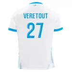Günstige Olympique Marseille Veretout 27 Herrentrikot Heim 2024/25 Kurzarm