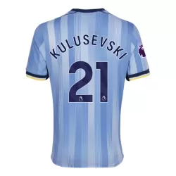 Günstige Tottenham Hotspur Kulusevski 21 Herrentrikot Auswärts 2024/25 Kurzarm Günstige Tottenham Hotspur Kulusevski 21 Herrentrikot Auswärts 2024/25 Kurzarm