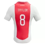 Günstige Ajax Kenneth Taylor 8 Herrentrikot Heim 2024/25 Kurzarm