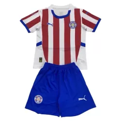 Günstige Paraguay Kindertrikot Heim 2024 Kurzarm Günstige Paraguay Kindertrikot Heim 2024 Kurzarm