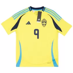 Günstige Schweden Isak 9 Herrentrikot Heim 2024 Kurzarm