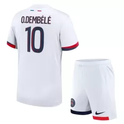 Günstige Paris Saint-Germain Dembele 10 Kindertrikot Auswärts 2024/25 Kurzarm Günstige Paris Saint-Germain Dembele 10 Kindertrikot Auswärts 2024/25 Kurzarm