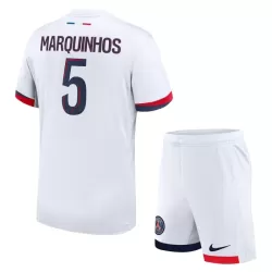 Günstige Paris Saint-Germain Marquinhos 5 Kindertrikot Auswärts 2024/25 Kurzarm Günstige Paris Saint-Germain Marquinhos 5 Kindertrikot Auswärts 2024/25 Kurzarm