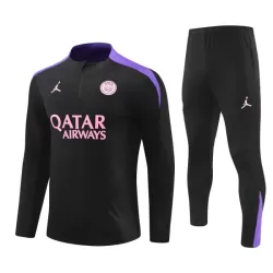 Paris Saint-Germain Trainingspullover 2024/25 Viertelreißverschluss Schwarze Paris Saint-Germain Trainingspullover 2024/25 Viertelreißverschluss Schwarze