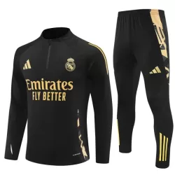 Real Madrid Trainingspullover 2024/25 Viertelreißverschluss Schwarze Real Madrid Trainingspullover 2024/25 Viertelreißverschluss Schwarze