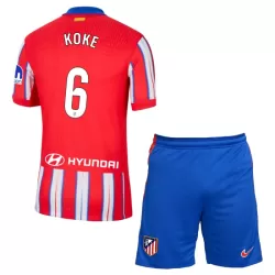 Günstige Atlético Madrid Koke 6 Kindertrikot Heim 2024/25 Kurzarm Günstige Atlético Madrid Koke 6 Kindertrikot Heim 2024/25 Kurzarm