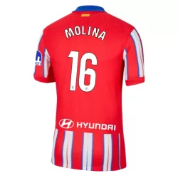 Günstige Atlético Madrid Molina 16 Herrentrikot Heim 2024/25 Kurzarm Günstige Atlético Madrid Molina 16 Herrentrikot Heim 2024/25 Kurzarm
