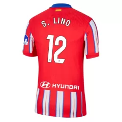 Günstige Atlético Madrid S. Lino 12 Herrentrikot Heim 2024/25 Kurzarm Günstige Atlético Madrid S. Lino 12 Herrentrikot Heim 2024/25 Kurzarm