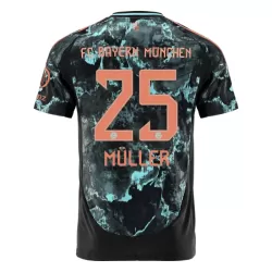 Günstige FC Bayern München Muller 25 Herrentrikot Auswärts 2024/25 Kurzarm Günstige FC Bayern München Muller 25 Herrentrikot Auswärts 2024/25 Kurzarm