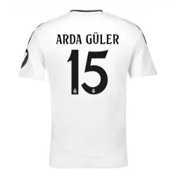 Günstige Real Madrid Arda Guler 15 Herrentrikot Heim 2024/25 Kurzarm Günstige Real Madrid Arda Guler 15 Herrentrikot Heim 2024/25 Kurzarm