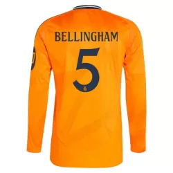 Günstige Real Madrid Bellingham 5 Herrentrikot Auswärts 2024/25 Langarm Günstige Real Madrid Bellingham 5 Herrentrikot Auswärts 2024/25 Langarm