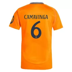 Günstige Real Madrid Camavinga 6 Herrentrikot Auswärts 2024/25 Kurzarm Günstige Real Madrid Camavinga 6 Herrentrikot Auswärts 2024/25 Kurzarm