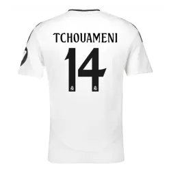 Günstige Real Madrid Tchouameni 14 Herrentrikot Heim 2024/25 Kurzarm Günstige Real Madrid Tchouameni 14 Herrentrikot Heim 2024/25 Kurzarm