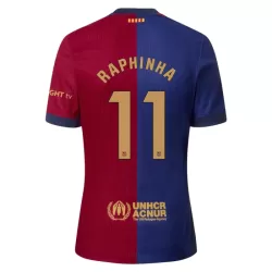 Günstige FC Barcelona Raphinha 11 Herrentrikot Heim 2024/25 Kurzarm Günstige FC Barcelona Raphinha 11 Herrentrikot Heim 2024/25 Kurzarm
