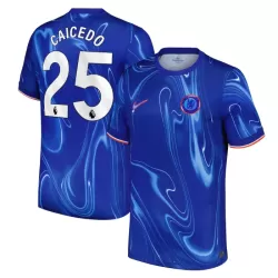Günstige Chelsea Caicedo 25 Herrentrikot Heim 2024/25 Kurzarm Günstige Chelsea Caicedo 25 Herrentrikot Heim 2024/25 Kurzarm