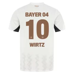 Günstige Bayer 04 Leverkusen Florian Wirtz 10 Herrentrikot Auswärts 2024/25 Kurzarm Günstige Bayer 04 Leverkusen Florian Wirtz 10 Herrentrikot Auswärts 2024/25 Kurzarm